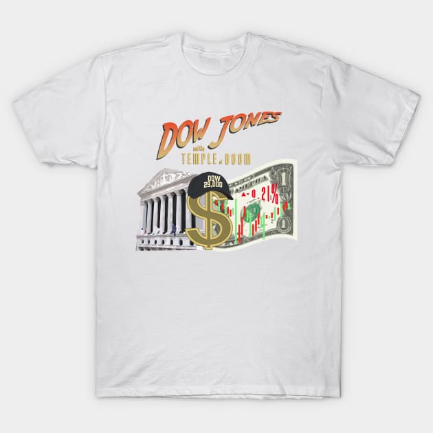 Dow Jones and the Temple of Doom T-Shirt by Cosmic-Fandom